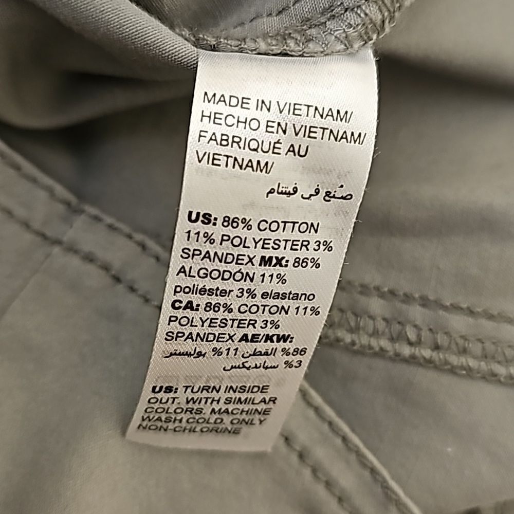 WHBM Womens Gray Button-Front Utility Jacket - Picture 8 of 8